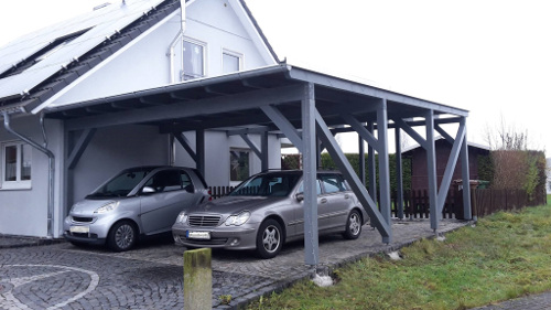 Doppel-Carport von Woodwork