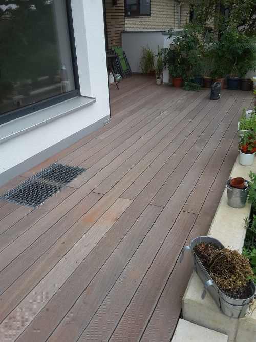 Terrasse holzboden Holz Holzbau ökologisch Kaufungen Nieste Göttingen Kassel