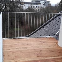 Holzboden Bankirai Dachterrasse